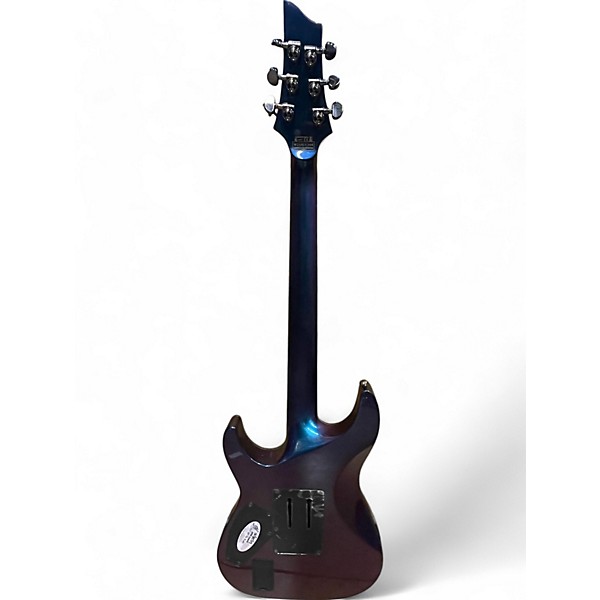 Used Schecter Guitar Research Hellraiser C1 Hybrid Floyd Rose Ultra Violet Solid Body Electric Guitar