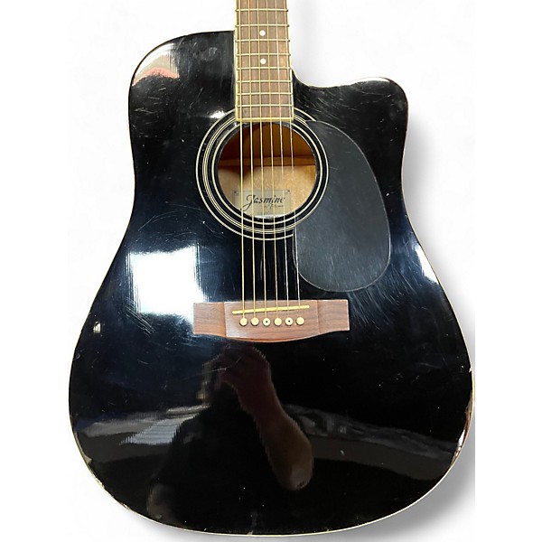 Used Jasmine es31C BLACK Acoustic Electric Guitar