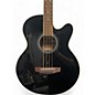 Used Ibanez AEB5E-BK Black Acoustic Bass Guitar thumbnail