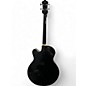 Used Ibanez AEB5E-BK Black Acoustic Bass Guitar