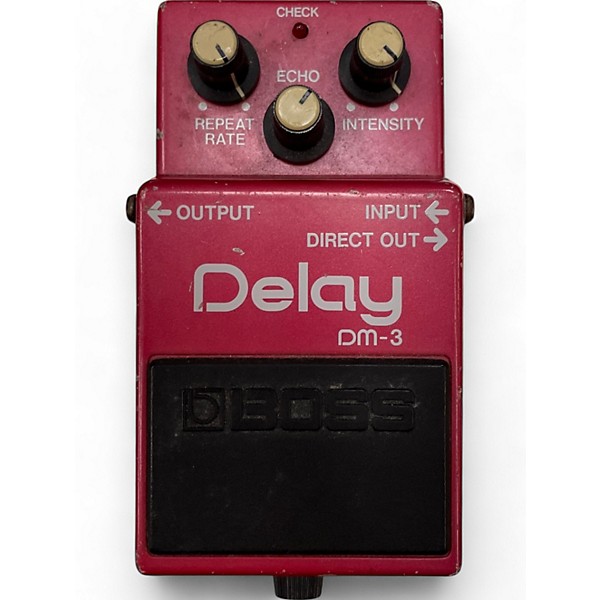 Used BOSS DM3 Analog Delay Effect Pedal