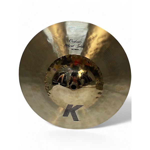 Used Zildjian 11in K Custom Hybrid Splash Cymbal