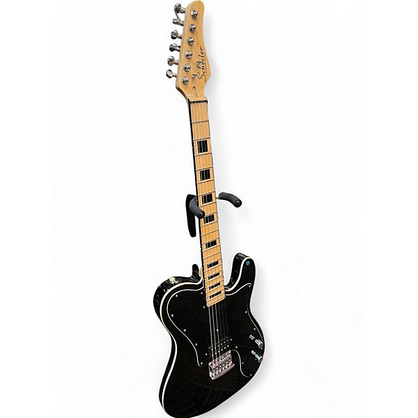 Used Schecter Guitar Research PT Fastback Black Solid Body Electric Guitar,Specials : American Fashion Style Bags On Sale