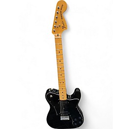 Used Fender Classic Series '72 Telecaster Deluxe Black Solid Body Electric Guitar