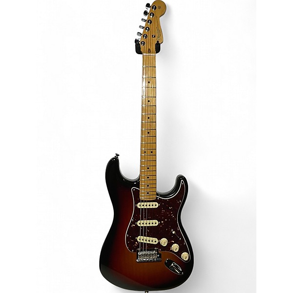 Used Fender American Professional II Stratocaster 3 Color Sunburst Solid Body Electric Guitar