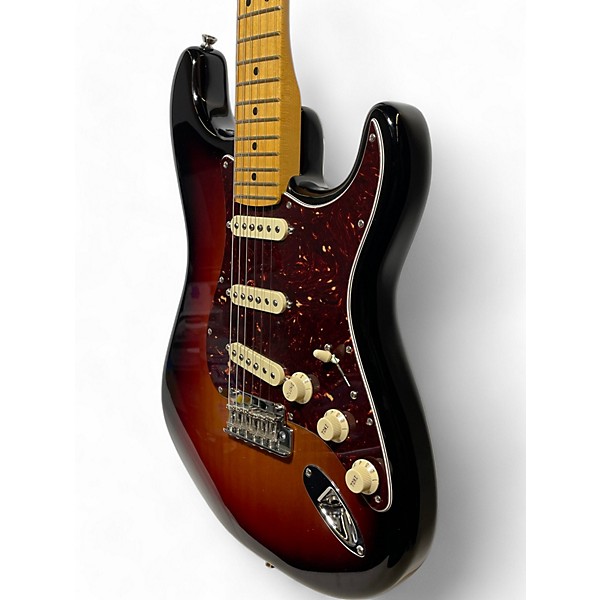 Used Fender American Professional II Stratocaster 3 Color Sunburst Solid Body Electric Guitar