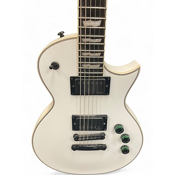 Used ESP EC1001SW White Solid Body Electric Guitar