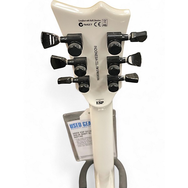Used ESP EC1001SW White Solid Body Electric Guitar