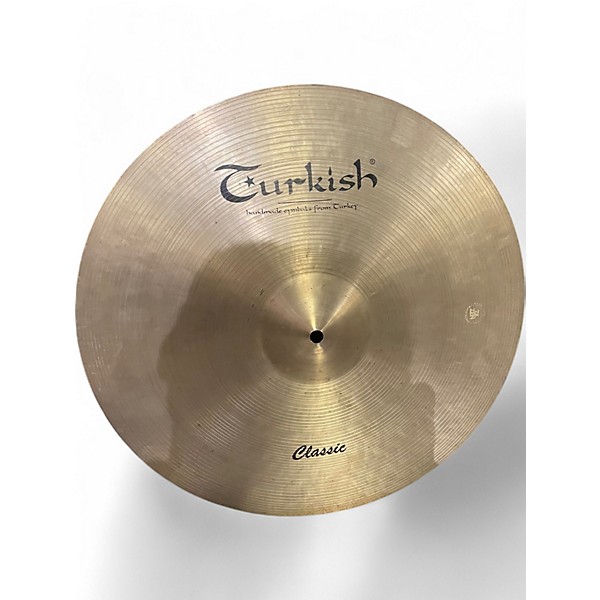 Used Turkish 18in CLASSIC CRASH Cymbal