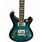 Used PRS piezo Blue Hollow Body Electric Guitar