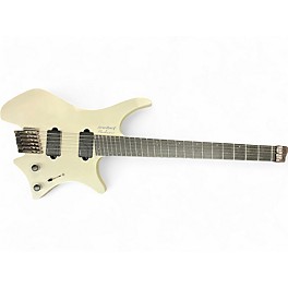 Used strandberg Boden Metal 6 Pearl White Solid Body Electric Guitar