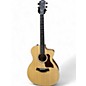 Used Taylor 214CE Deluxe Natural Acoustic Electric Guitar thumbnail