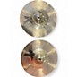 Used Zildjian 14in K Custom Hybrid Hi Hat Pair Cymbal thumbnail