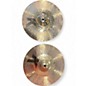 Used Zildjian 14in K Custom Hybrid Hi Hat Pair Cymbal