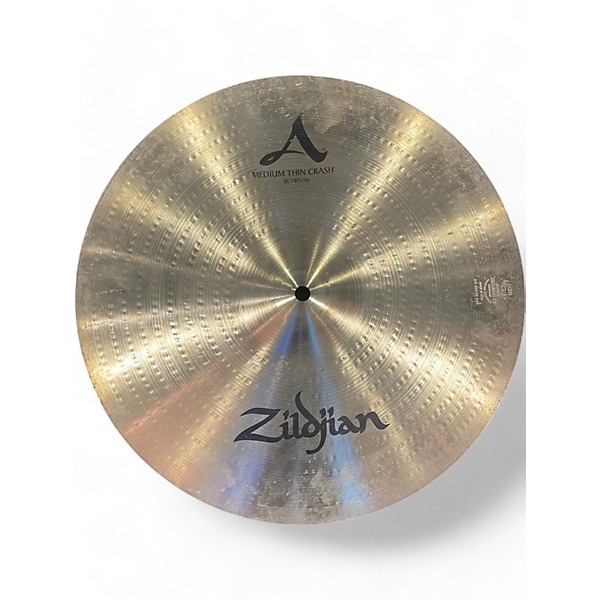 Used Zildjian 16in A Series Medium Thin Crash Cymbal