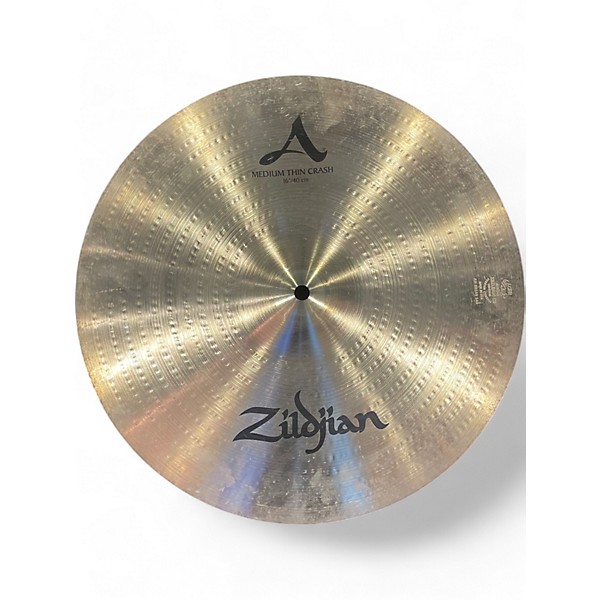 Used Zildjian 16in A Series Medium Thin Crash Cymbal