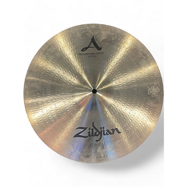 Used Zildjian 16in A Series Medium Thin Crash Cymbal