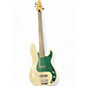 Used Washburn LYON 5 STRING Olympic White Electric Bass Guitar thumbnail