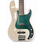 Used Washburn LYON 5 STRING Olympic White Electric Bass Guitar