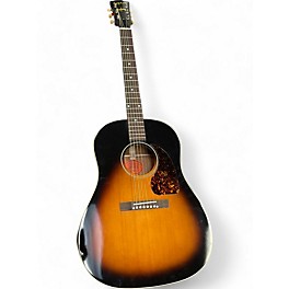 Used Epiphone 1942 Banner J-45  Vintage Sunburst Acoustic Electric Guitar