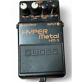 Used BOSS HM3 Hyper Metal Distortion Effect Pedal