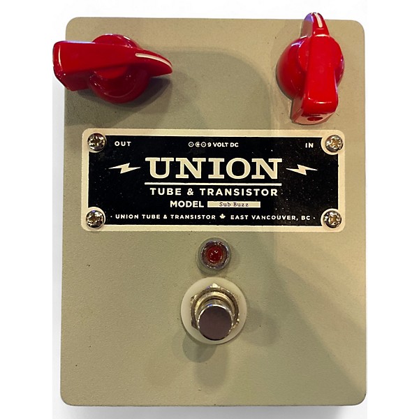 Used Union Tube & Transistor Sub Buzz Effect Pedal