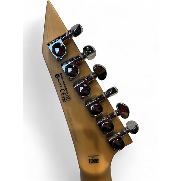 Used ESP LTD Alexi Laiho Hexed Graphic Purple Solid Body Electric Guitar