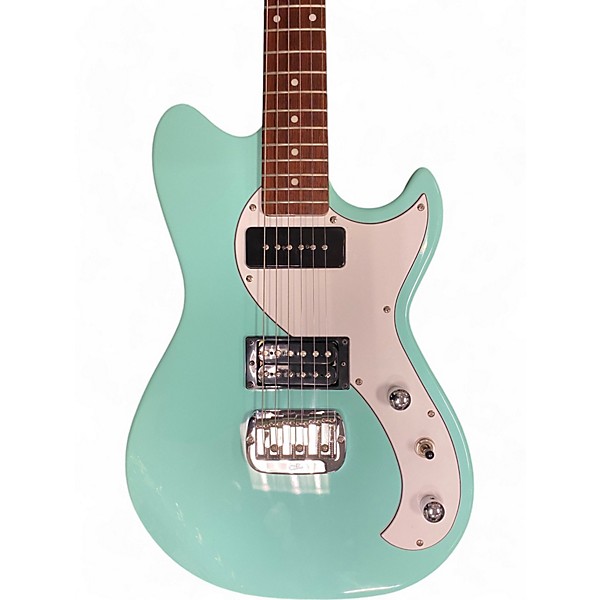 Used G&L Fallout Mint green Solid Body Electric Guitar