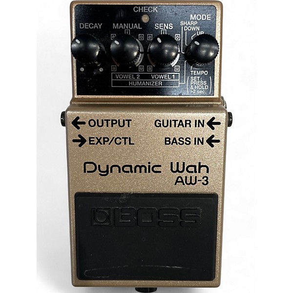 Used BOSS AW3 Dynamic Wah Effect Pedal