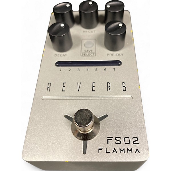 Used Flamma FS02 REVERB Effect Pedal