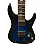 Used Schecter Guitar Research OMEN ELITE 7 Blue Burst Solid Body Electric Guitar