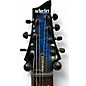 Used Schecter Guitar Research OMEN ELITE 7 Blue Burst Solid Body Electric Guitar