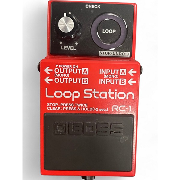 Used BOSS RC1 Loop Station Pedal