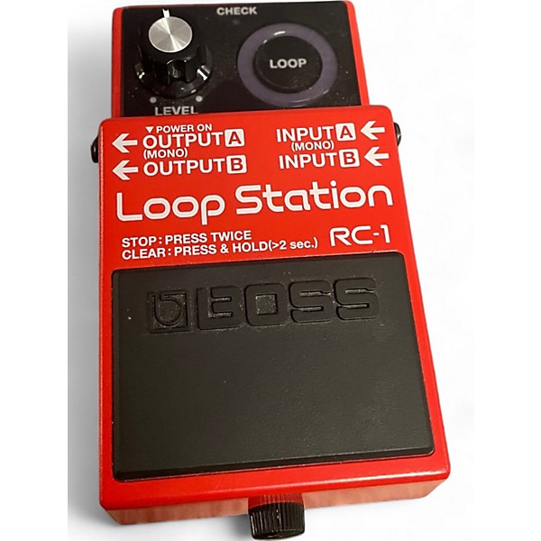 Used BOSS RC1 Loop Station Pedal