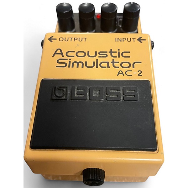 Used BOSS AC2 Acoustic Simulator Effect Pedal