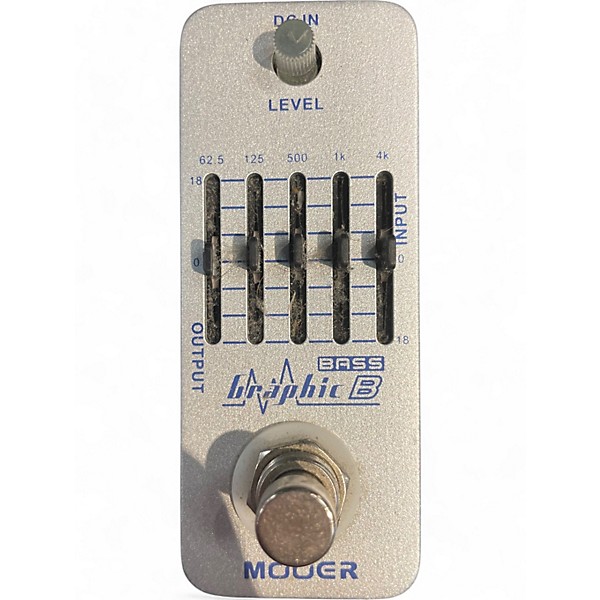 Used Mooer GRAPHIC-B BASS EQ Effect Pedal