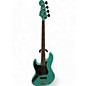 Used 2023 Fender American Vintage II 1966 Jazz Bass Left-Handed  Sea Foam Green Electric Bass Guitar thumbnail