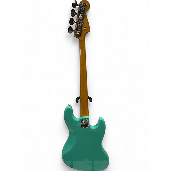 Used 2023 Fender American Vintage II 1966 Jazz Bass Left-Handed  Sea Foam Green Electric Bass Guitar