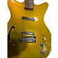 Used Danelectro FIFTY NINER Gold Top Hollow Body Electric Guitar