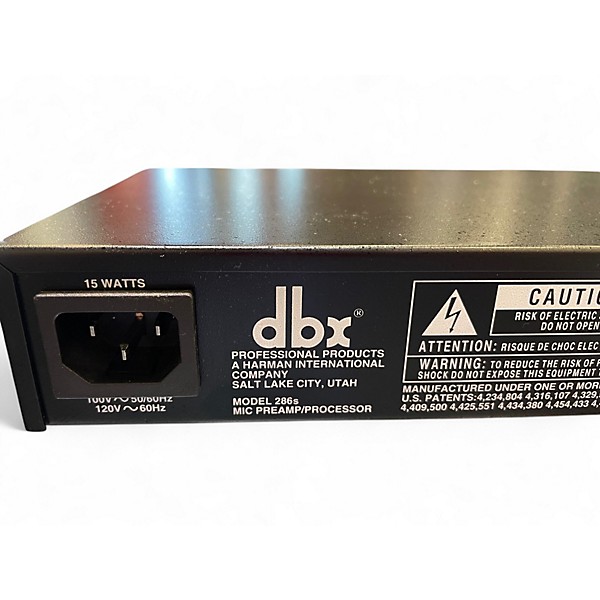 Used dbx 286S Microphone Preamp