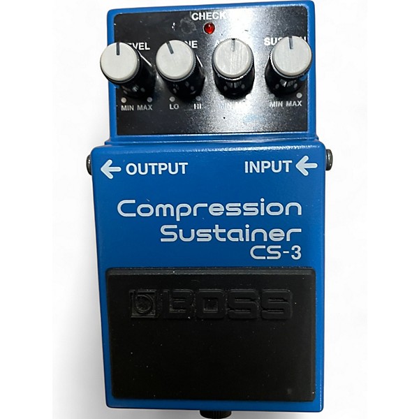 Used BOSS CS3 Compressor Sustainer Effect Pedal