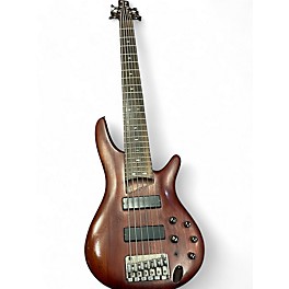 Used Ibanez Used Ibanez SR506 6 String Walnut Electric Bass Guitar