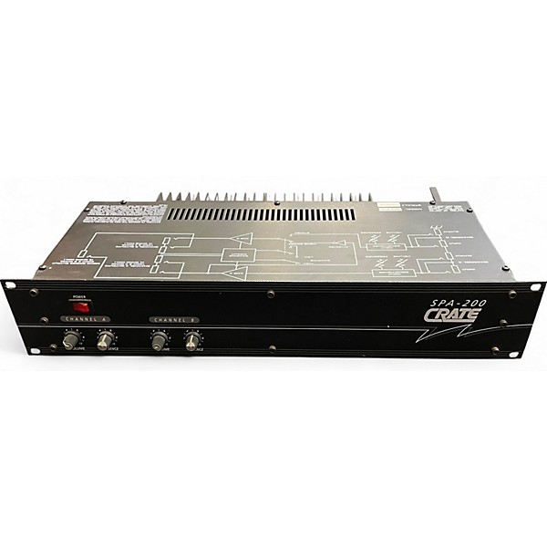 Used Crate Spa-200 Power Amp