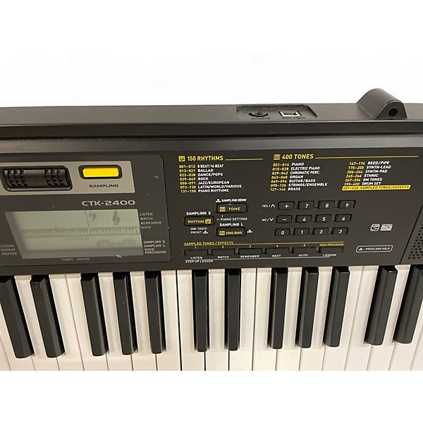 Used Casio CTK-2400 Portable Keyboard