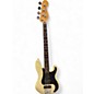 Used Fender Blacktop Precision Bass white Sparkle Electric Bass Guitar thumbnail