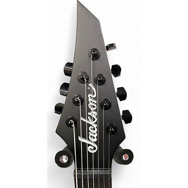 Used Jackson MDK7 PRO PLUS Satin Black Solid Body Electric Guitar