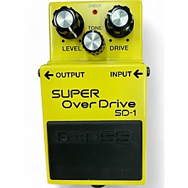 Used BOSS SD1 Super Overdrive Effect Pedal