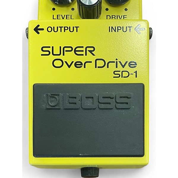 Used BOSS SD1 Super Overdrive Effect Pedal