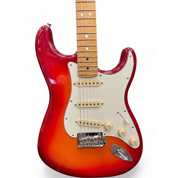 Used Fender Player II Stratocaster Chambered cherry burst Solid Body Electric Guitar