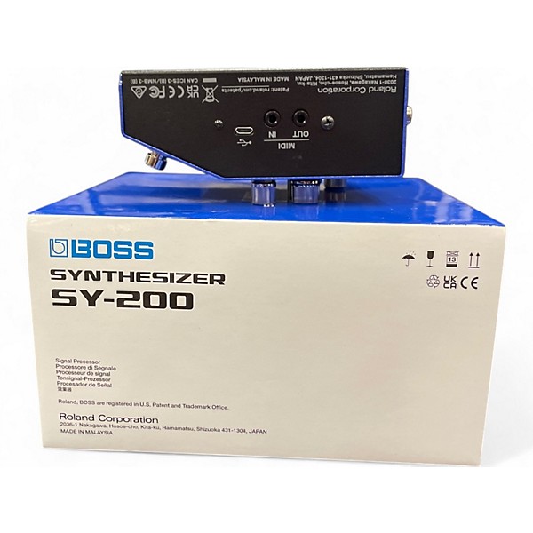 Used BOSS SY200 Guitar Synthesizer Effect Pedal